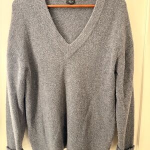 Rails Charcoal Knit Pullover